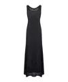 Tom Ford Sleeveless Scoop-neck Maxi Dress In Black