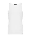 Tom Ford Man White Tank Tops In White