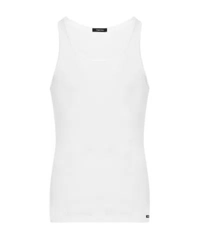 Tom Ford Sleeveless Crewneck T-shirt In Multi