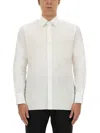 Tom Ford Mens Optical White Slim-fit Long-sleeves Cotton-poplin Shirt In White