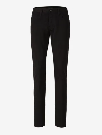 Tom Ford Slim Denim Jeans In Black