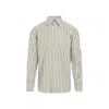 TOM FORD SLIM FIT BEIGE SHIRT FOR MEN | SS24 COLLECTION