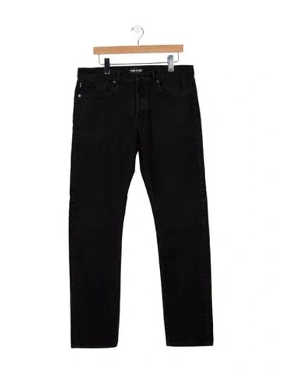 Pre-owned Tom Ford Slim Fit Jeans In Black
