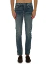 Tom Ford Men Slim Fit Jeans In Blue