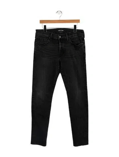 Pre-owned Tom Ford Slim Fit Jeans In Blue
