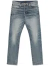 Tom Ford Slim Fit Mini Jeans For Men In Blue