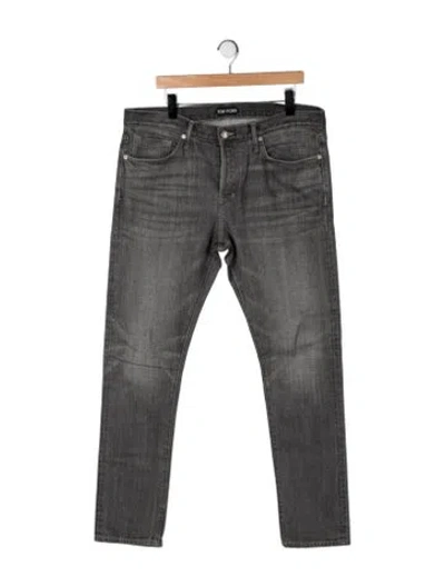Pre-owned Tom Ford Slim Fit Jeans In Green