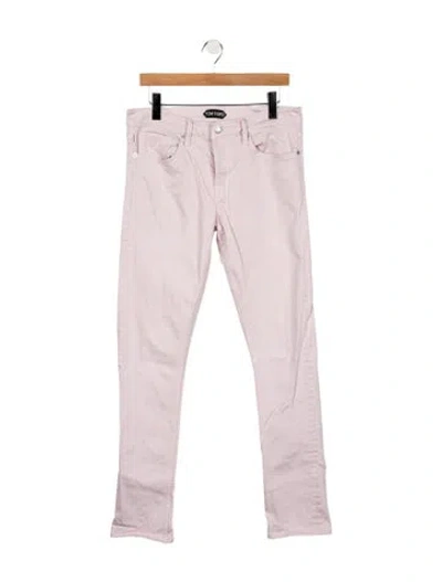 Pre-owned Tom Ford Slim Fit Jeans In Pink