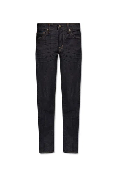 Tom Ford Slim Fit Jeans In Rinse Blue (blue)