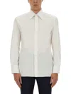 Tom Ford Slim Fit Poplin Shirt In White