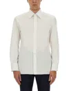Tom Ford Slim Fit Poplin Shirt In White