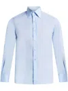 Tom Ford Fitted Shirt With Long Sleeves And Spread Collar