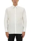 Tom Ford Slim Fit Poplin Shirt In White