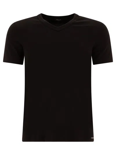 Tom Ford Slim-fit Stretch Cotton-jersey T-shirt In Black