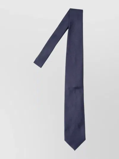 Tom Ford Slim Necktie Textured Fabric Modern Design In Blue