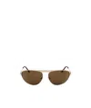 Tom Ford Slim Oval-frame Sunglasses In Green
