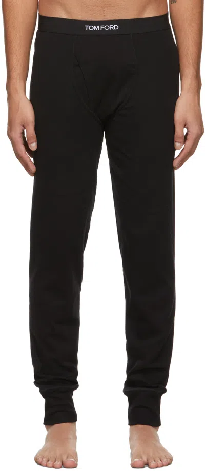 Tom Ford Slim Pajamas In Black