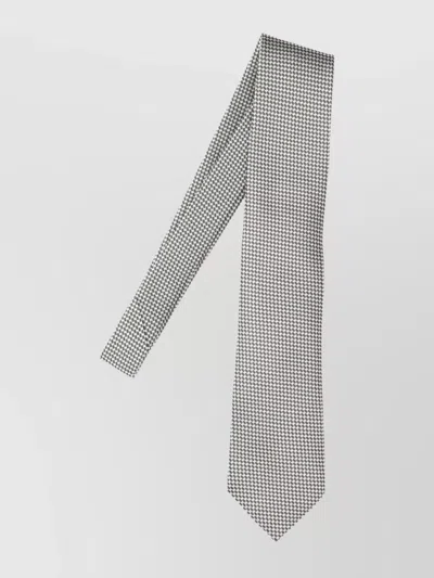 TOM FORD SLIM POINTED GEOMETRIC TIES
