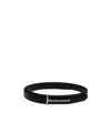 Tom Ford Supple Grain Leather Slim T Belt 15mm In Black