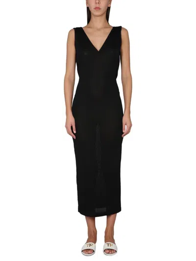 Tom Ford Slinky Dress In Black