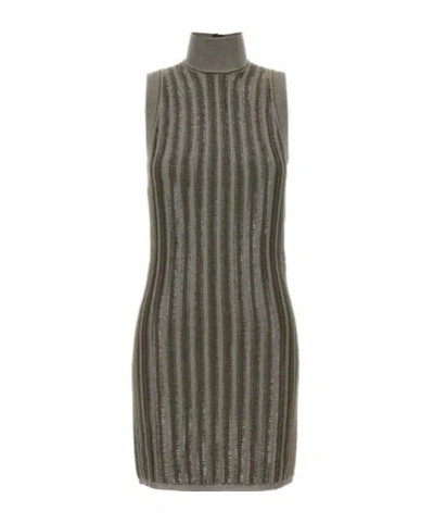 TOM FORD TOM FORD SLINKY RIBBED-KNIT MINI DRESS