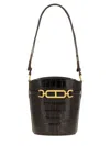 Tom Ford Small Bucket Bag In Brown