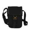 Tom Ford Small Buckled Messenger Bag In Black