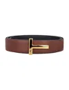 Tom Ford Logo-plaque Belt