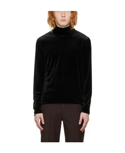 Tom Ford Small High-necked Sweater In Black
