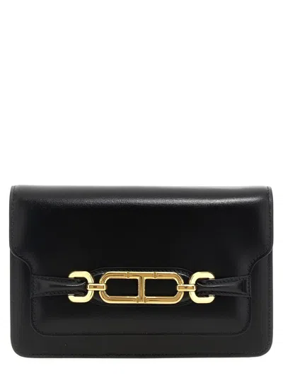 TOM FORD SMALL LEATHER CROSSBODY BAG