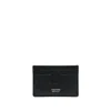 Tom Ford Black Card-holder With Embossed Logo