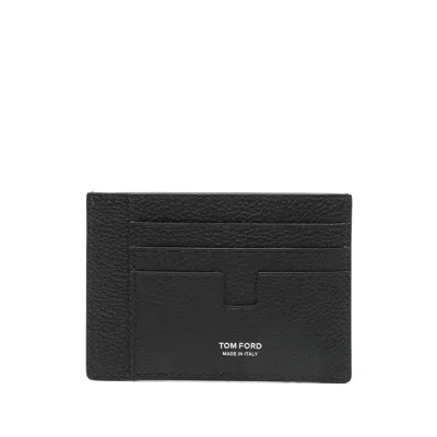 Tom Ford Small Leather Goods In Black