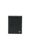 Tom Ford Foldable Card Holder In Black