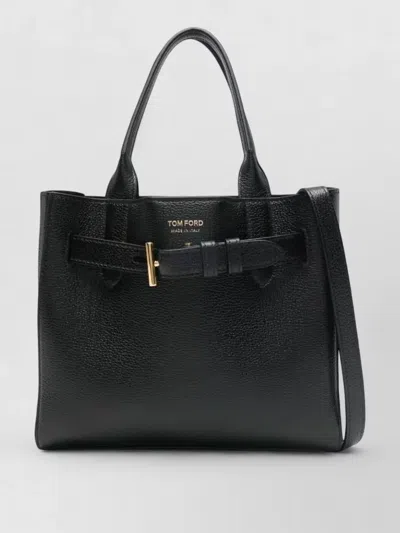 Tom Ford Small Leather Tote Bag Top Handle