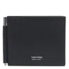 Tom Ford Men Small Logo Wallet In Black