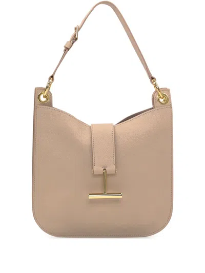 Tom Ford Small Tara Crossbody Bag In Neutrals