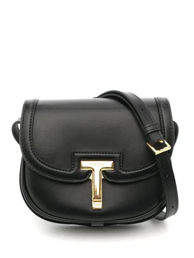 Tom Ford Small Wallis Crossbody Bag In Black
