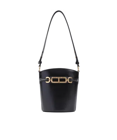 Tom Ford Small Whitney Bucket Bag In Black