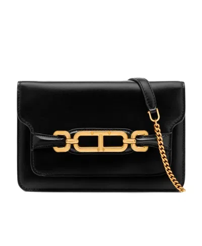 TOM FORD TOM FORD WHITNEY LOGO PLAQUE SMALL SHOULDER BAG