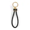 Tom Ford Calf Leather Clutch And Keychain Set In Black