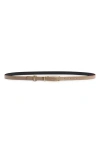 Tom Ford Smooth Leather Belt In Amphora