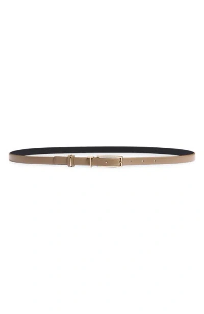 Tom Ford Smooth Leather Belt In Amphora