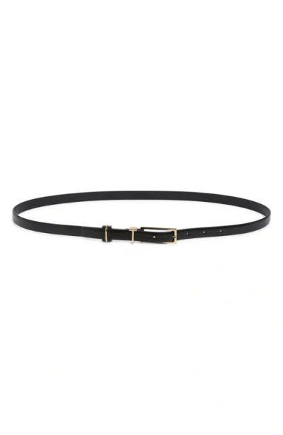 Tom Ford Smooth Leather Belt In Black