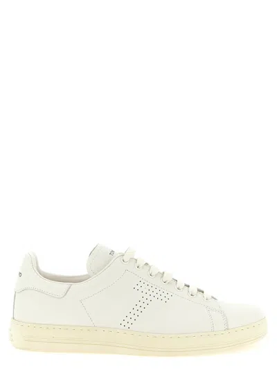 Tom Ford Sneaker In Cream