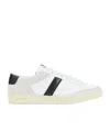 Tom Ford Panelled Suede And Grained Leather Sneakers In Multi