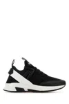Tom Ford Jago Logo-patch Shell And Mesh Low-top Trainers In Animal Print