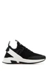 Tom Ford Jago Logo-patch Shell And Mesh Low-top Trainers In Animal Print