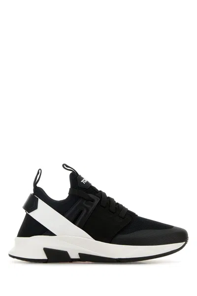 TOM FORD TOM FORD BLACK JAGO SNEAKERS