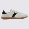 Tom Ford Archer White Low Top Sneakers With Logo Lettering On Tongue And Heel And Contrasting Heel In Leather In White