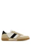 Tom Ford Multicolor Leather And Suede Terence Sneakers In Multi